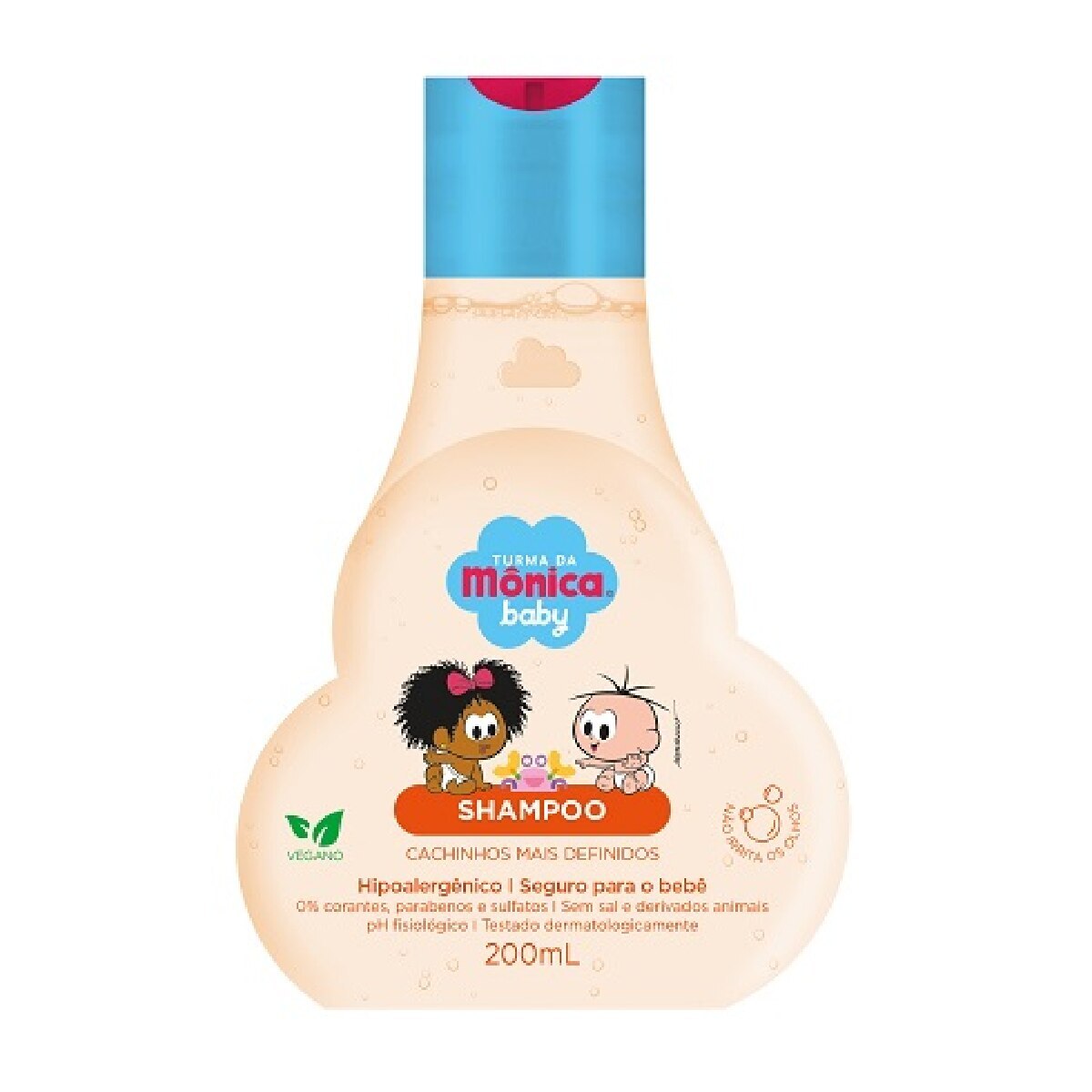 Shampoo Turma da Monica Baby Cachinhos Mais Definidos 200ml