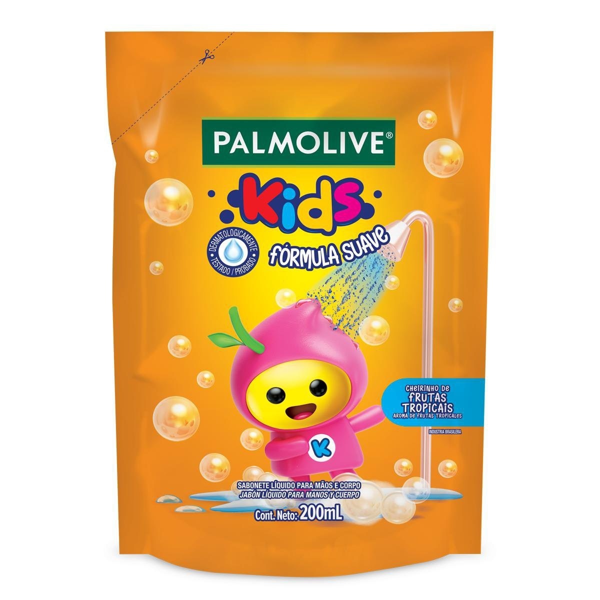 Sabonete Liquido Palmolive Kids Splashers Refil 200ml