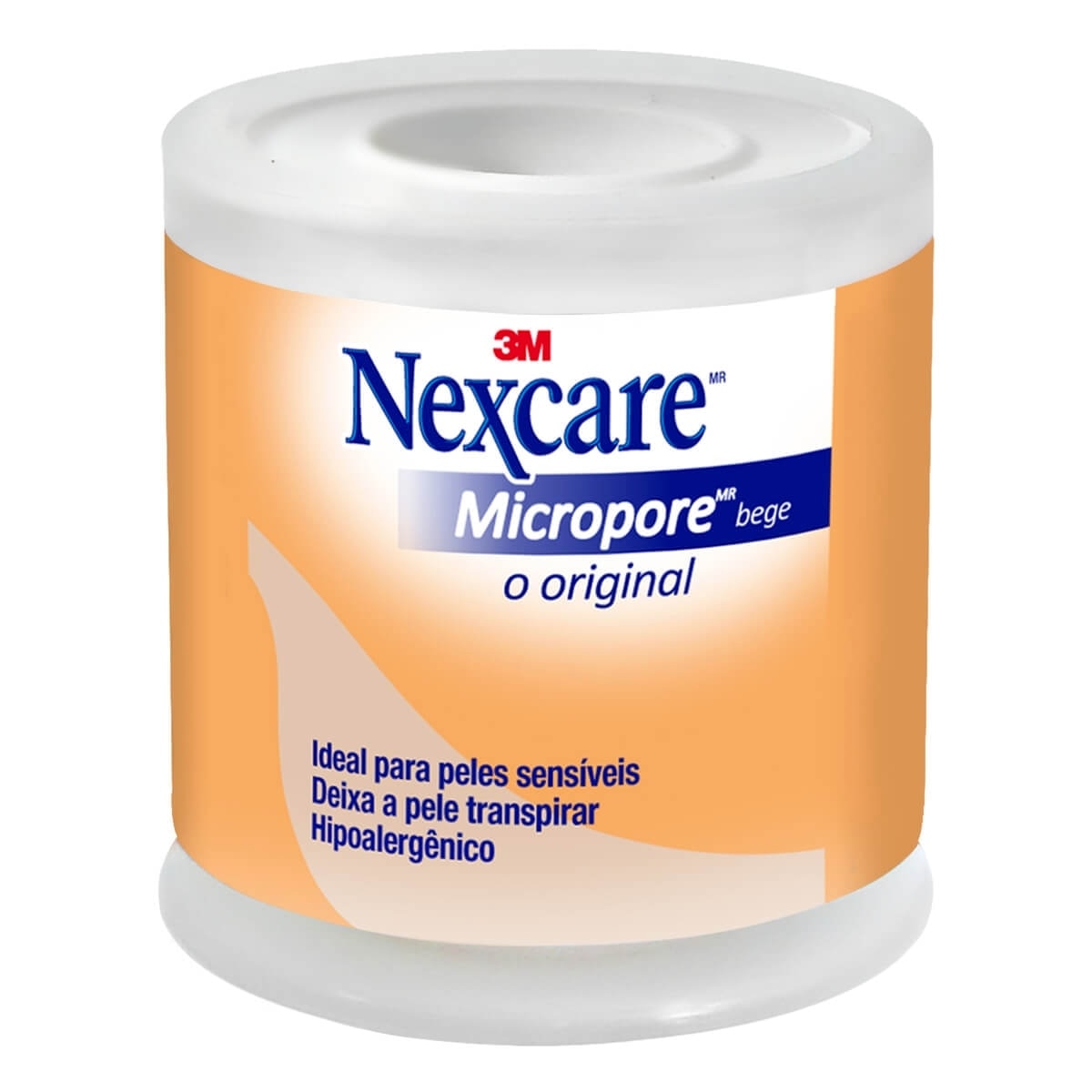 Fita Micropore Nexcare Bege 50mm x 4,5m