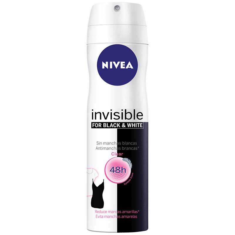 Desodorante Aerosol Nivea Black & White Invisible 150ml