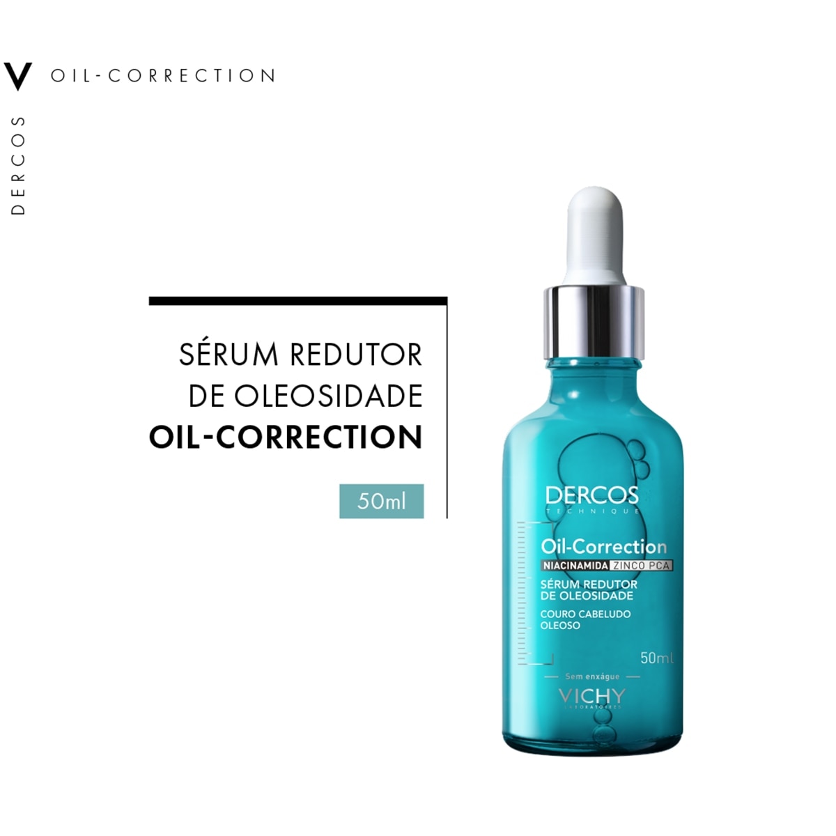 Serum Capilar Vichy Dercos Oil-Correction 50ml
