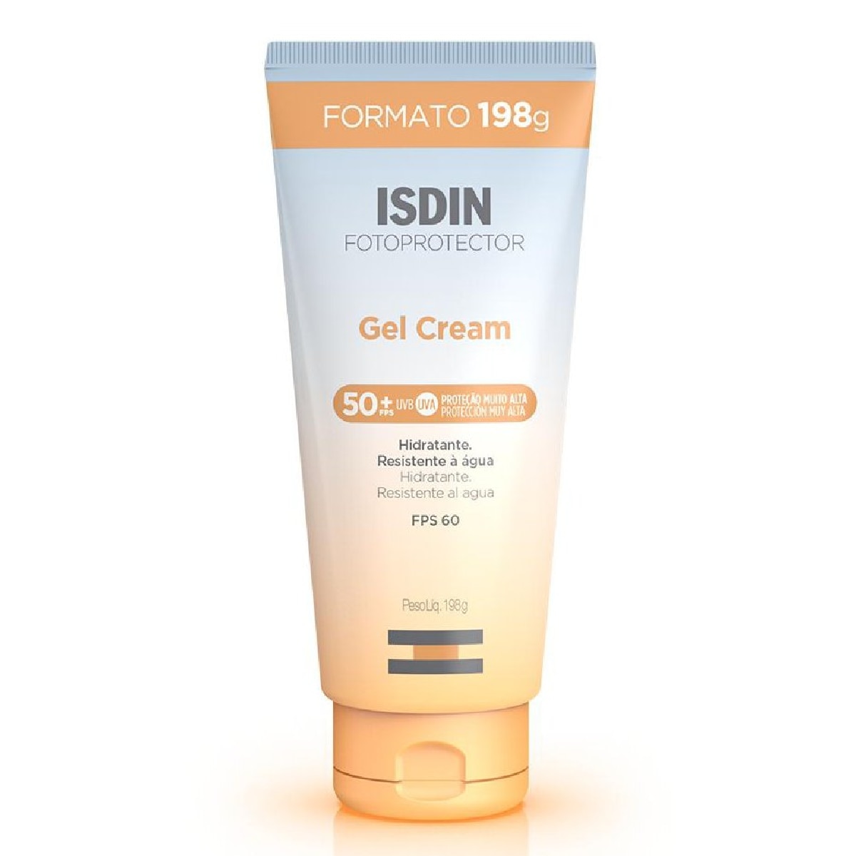 Protetor Solar Corporal Isdin Gel Cream 50+ FPS60 198g