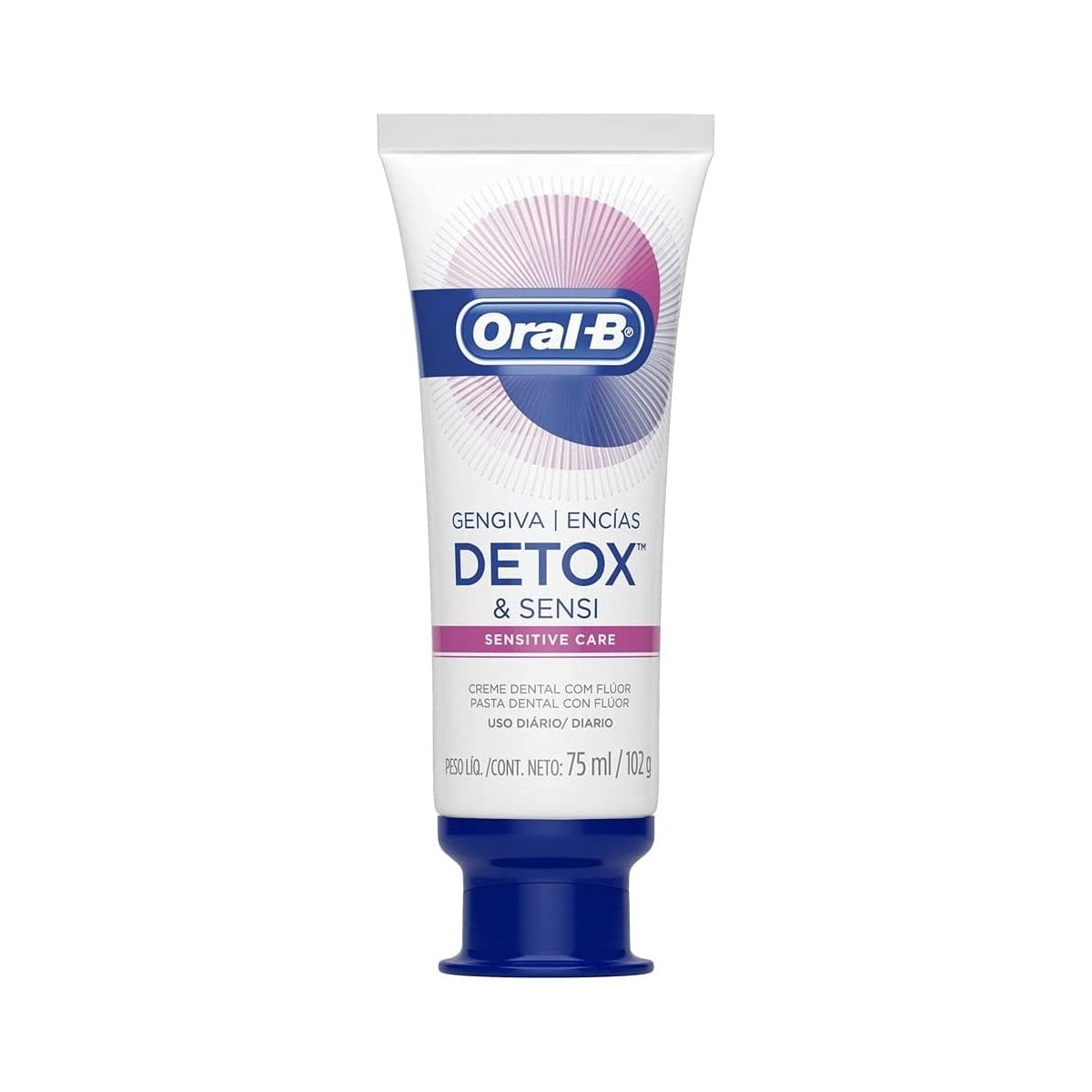 Creme Dental Oral-B Detox & Sensi 102g