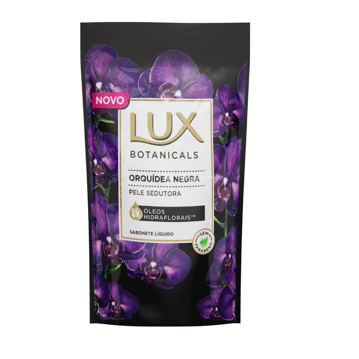 Sabonete Liquido Lux Botanicals Orquidea Negra Refil 200ml
