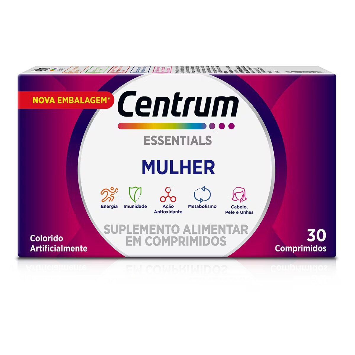 Centrum Essentials Mulher 30 Comprimidos Revestidos