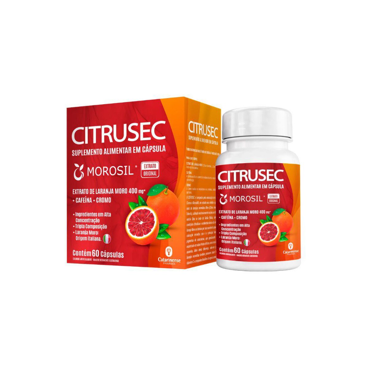 Citrusec Catarinense Pharma 60 Capsulas