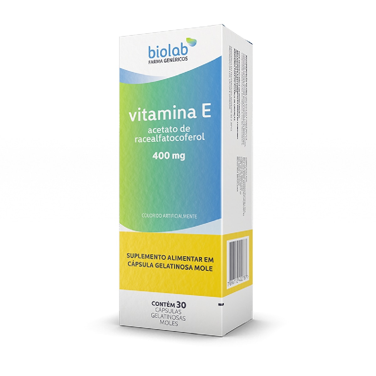 Vitamina E 400mg Biolab 30 Capsulas
