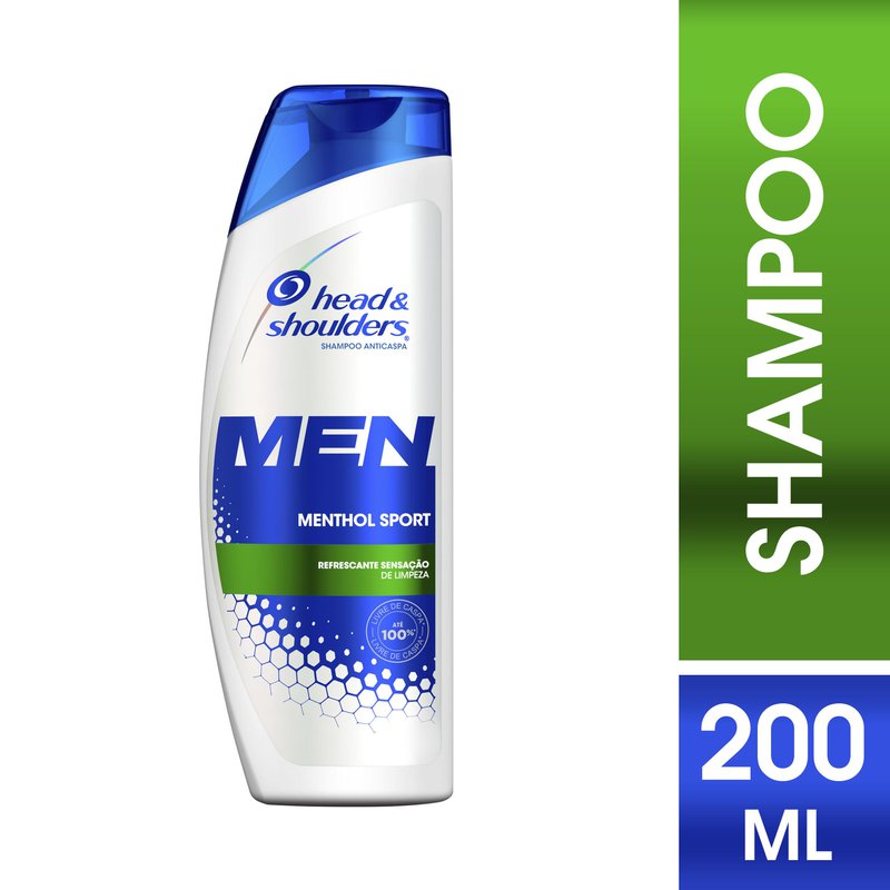Shampoo Head & Shoulders Men Menthol Sport 200ml