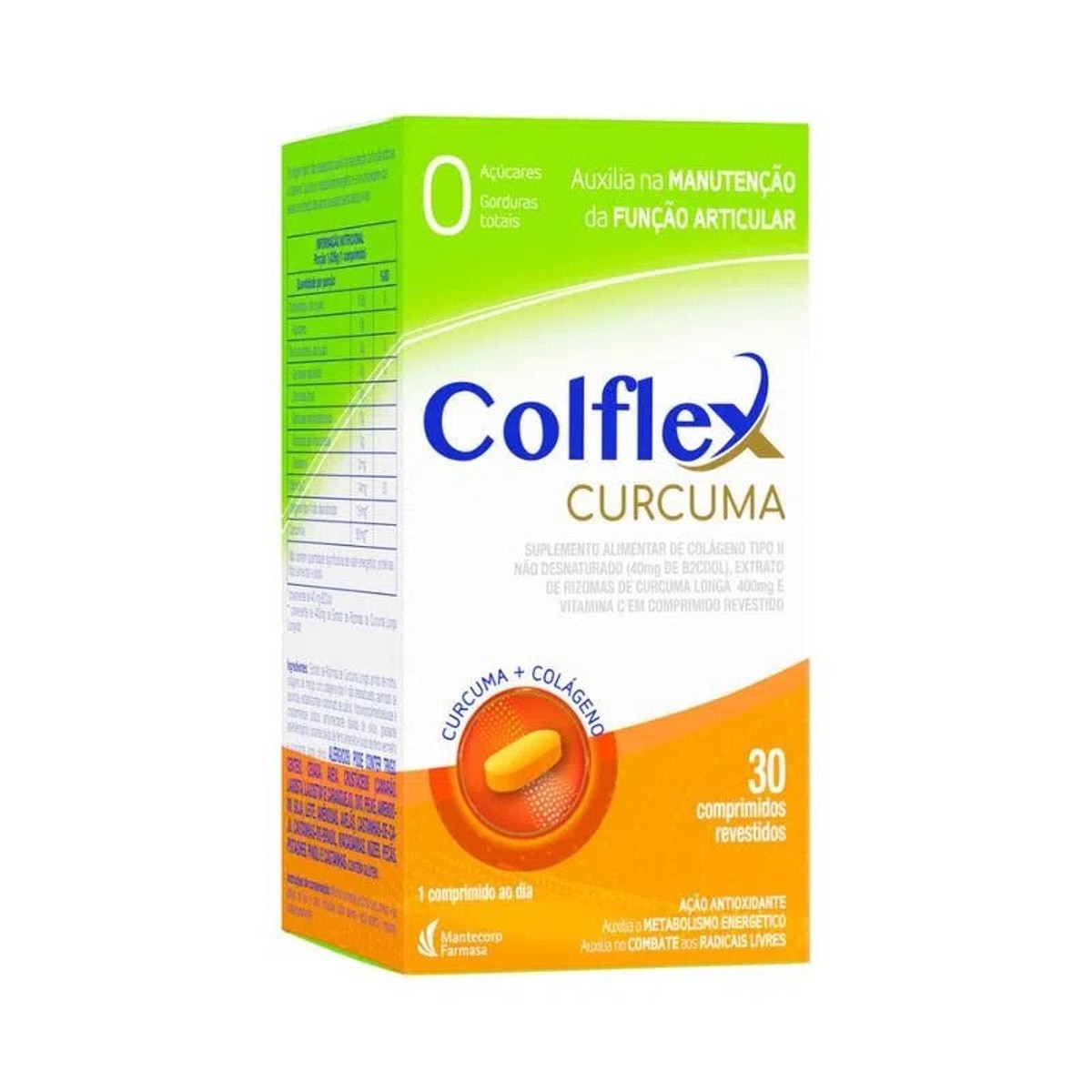 Colflex Curcuma 30 Comprimidos Revestidos
