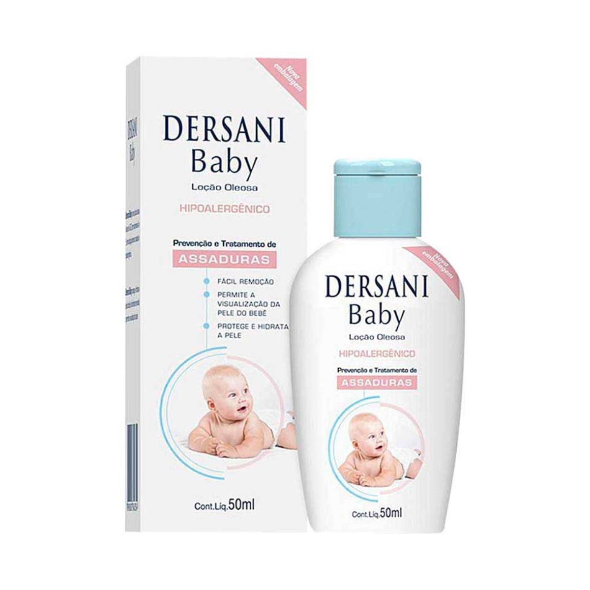 Locao Preventiva de Assaduras Dersani Baby 50ml