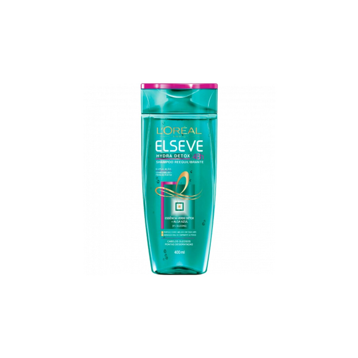 Shampoo Elseve Hydra Detox Antioleosidade 400ml