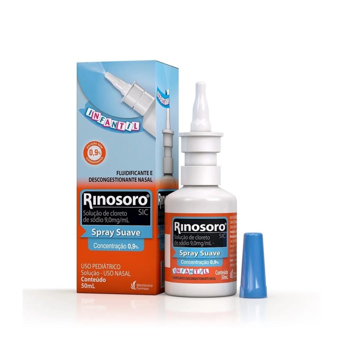 Rinosoro Sic 0,9% Infantil Solucao Nasal 50ml