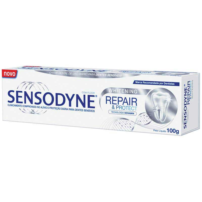 Creme Dental Sensodyne Whitening Repair & Protect 100g