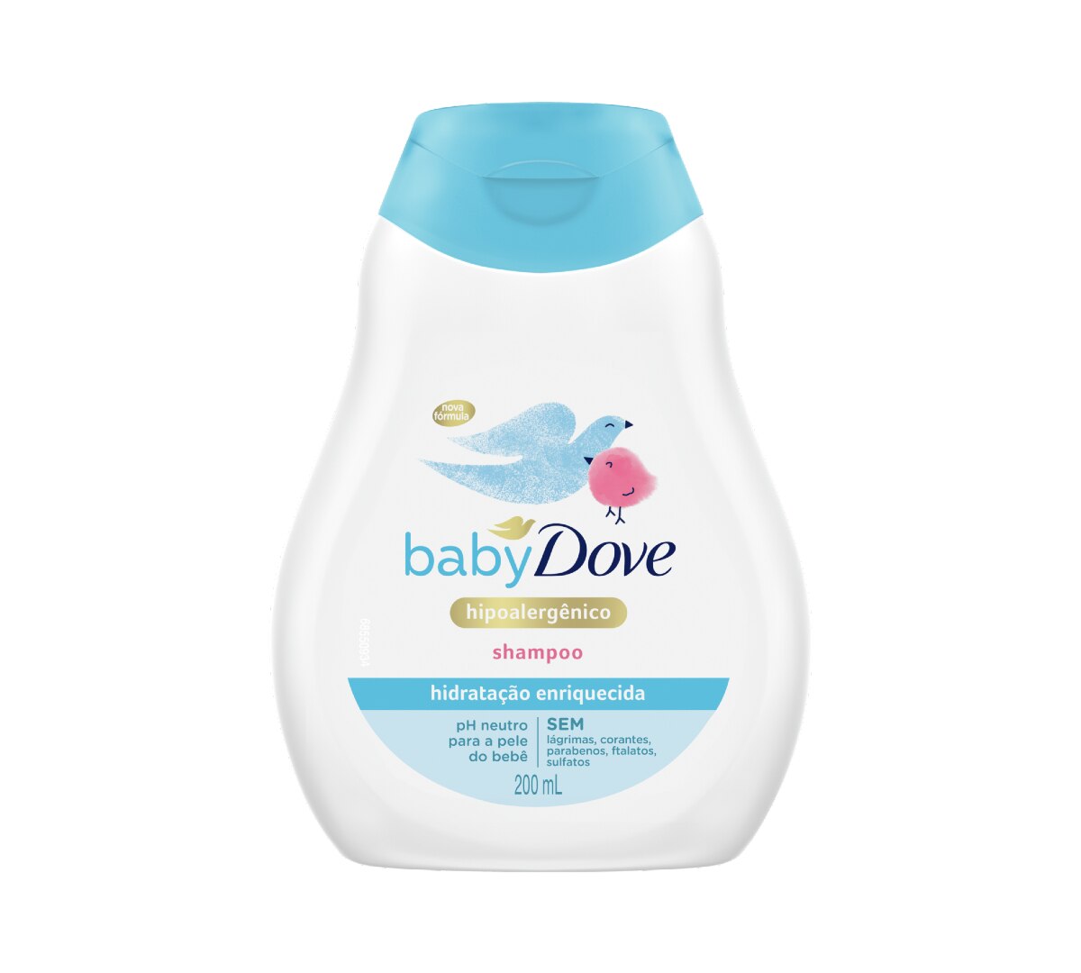 Shampoo Dove Baby Hidratacao Enriquecida 200ml