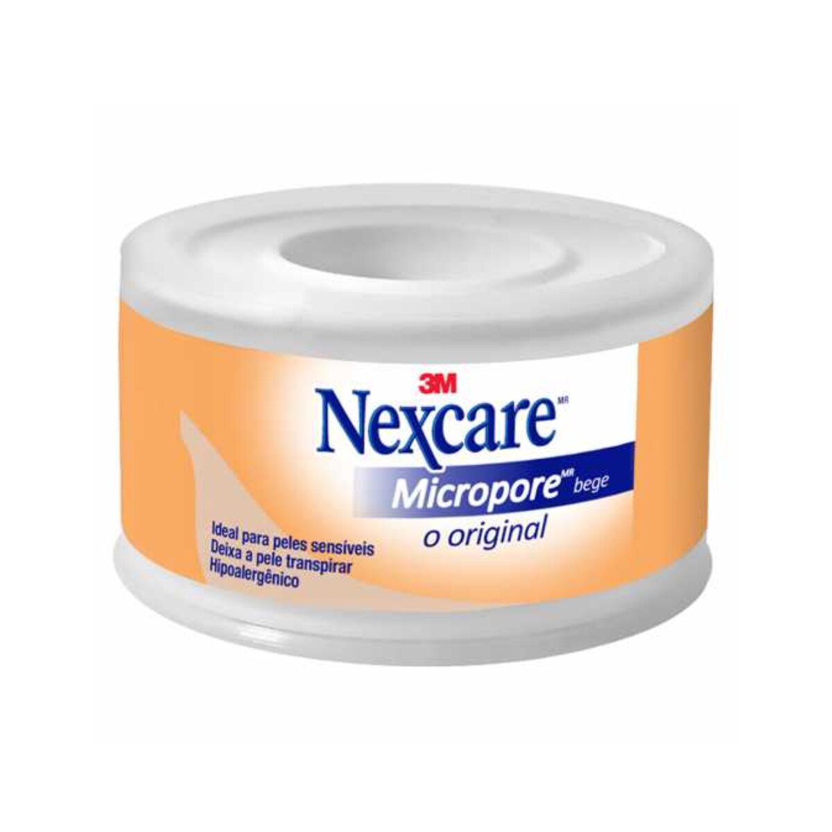 Fita Micropore Nexcare Bege 25mmx4,5m