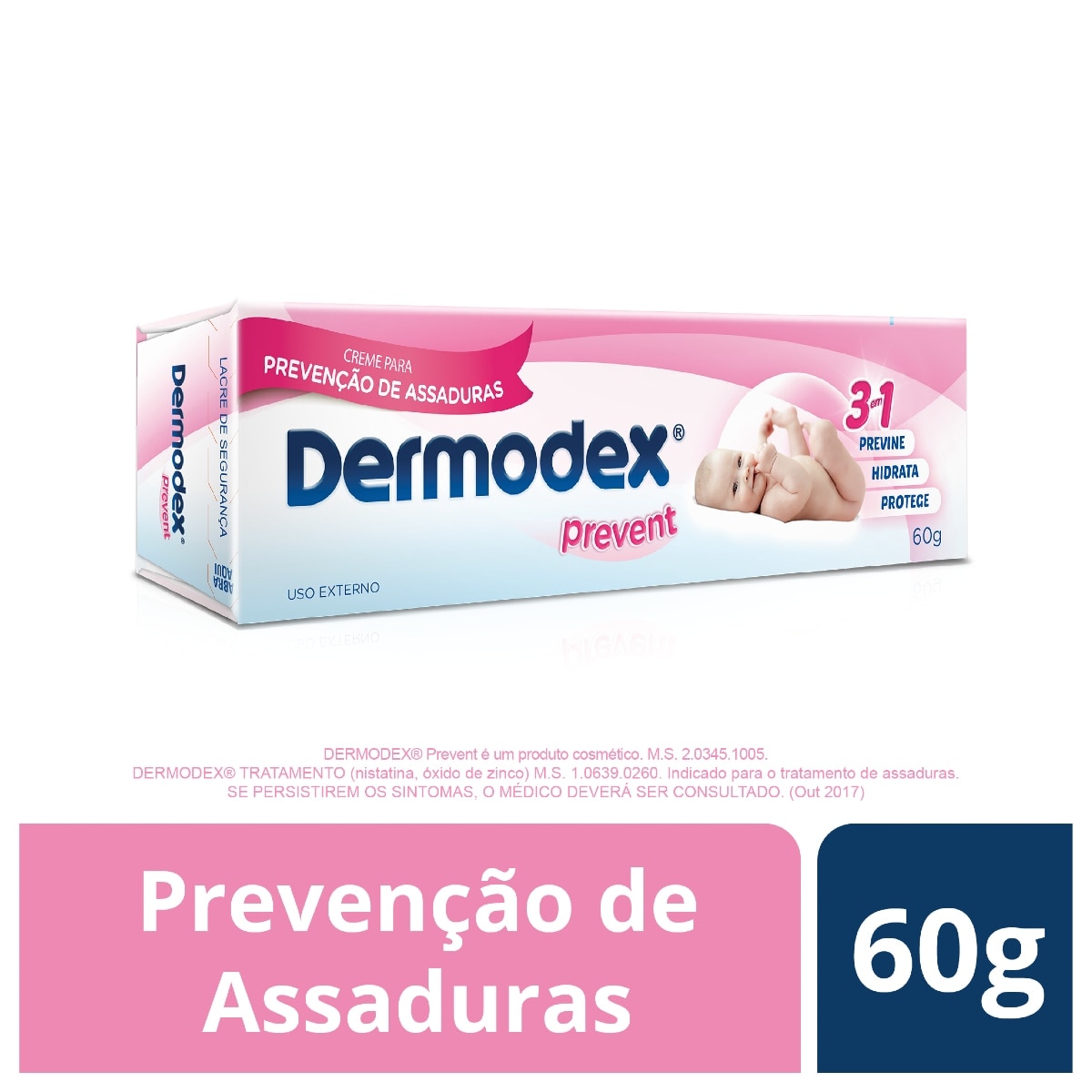 Creme Preventivo de Assaduras Dermodex Prevent 60g