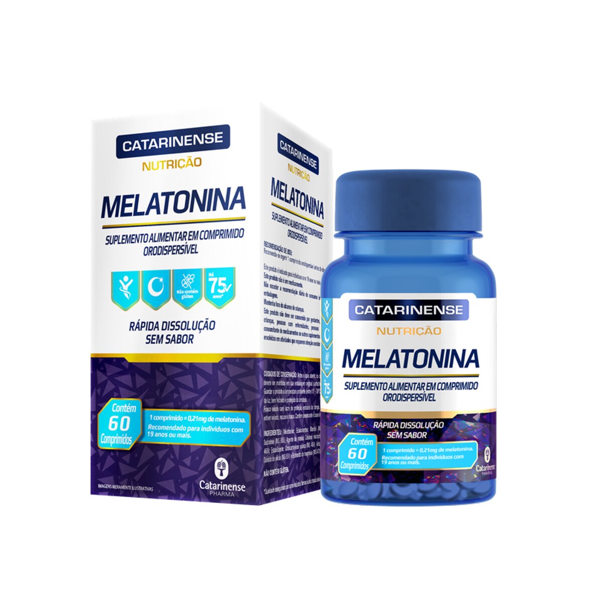 Melatonina Catarinense 60 Comprimidos