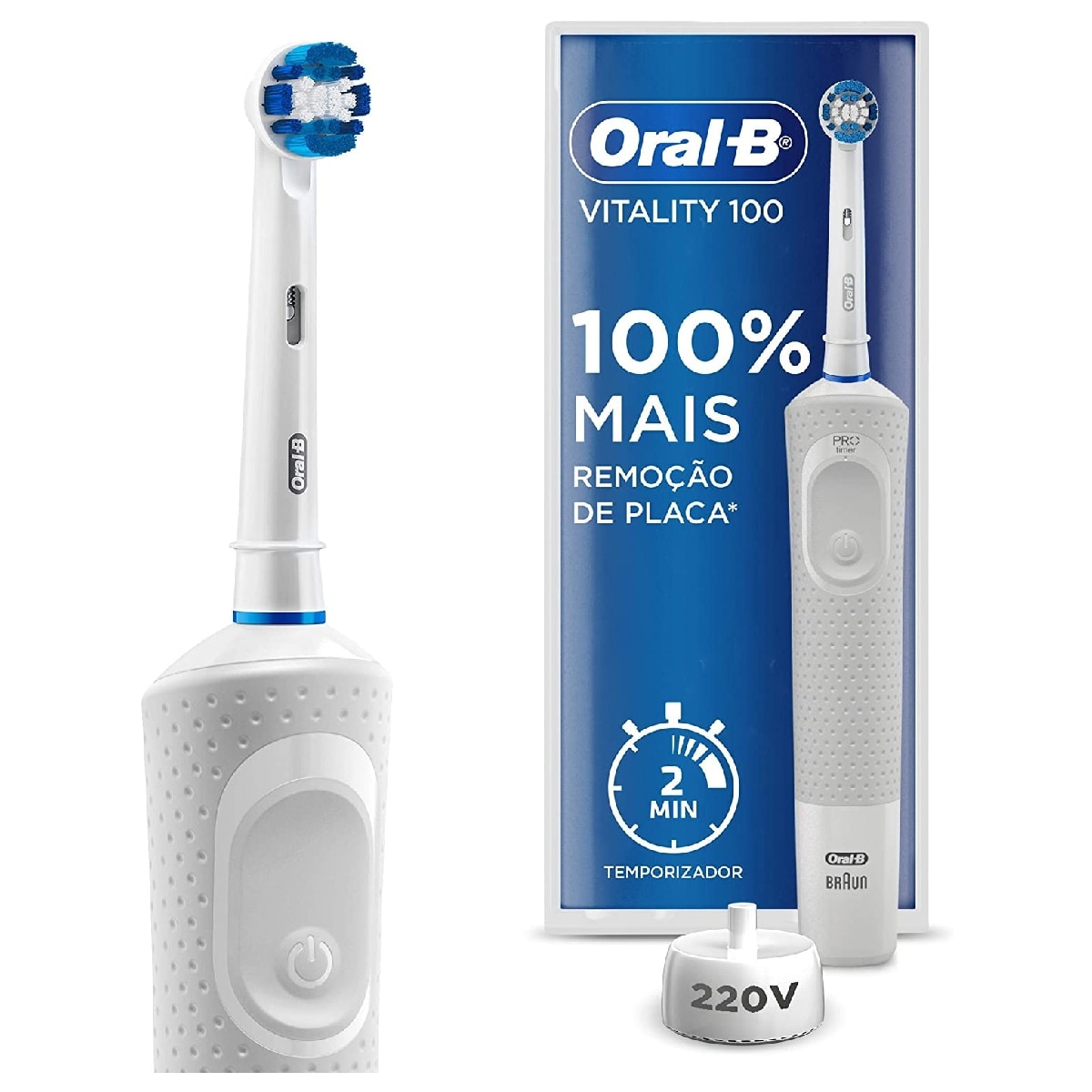Escova Eletrica Oral-B Vitality Precision Clean 220v