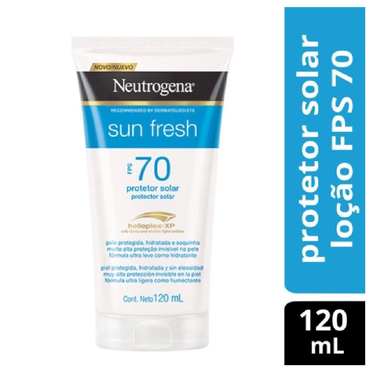 Protetor Solar Corporal Neutrogena Sun Fresh FPS70 120ml