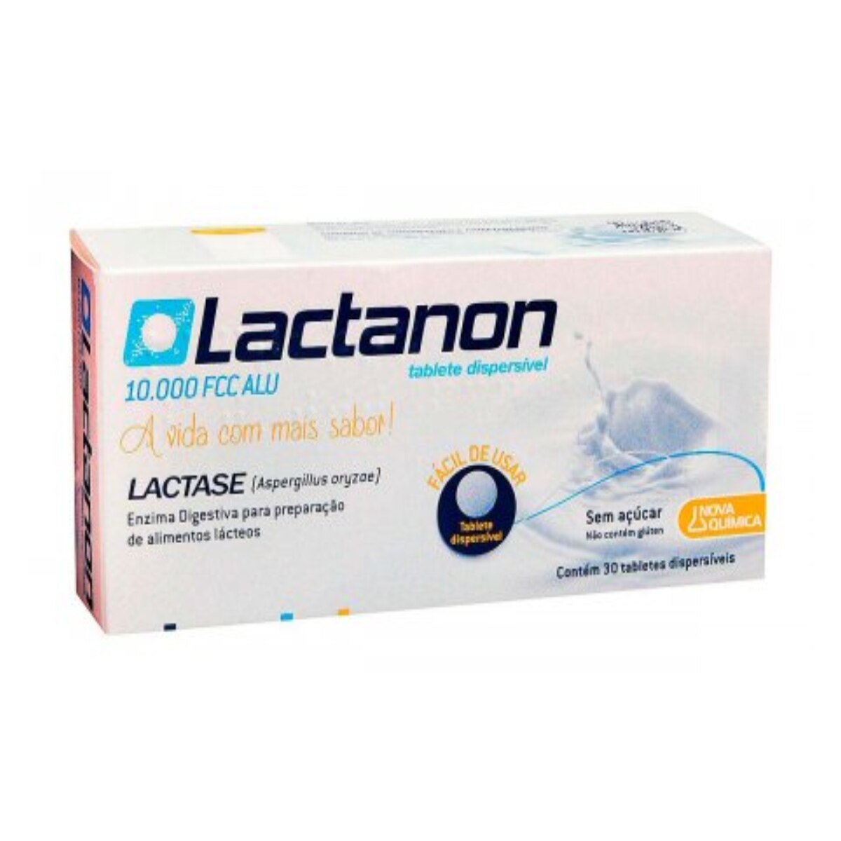 Lactanon 10.000 FCC 30 Tabletes Dispersiveis