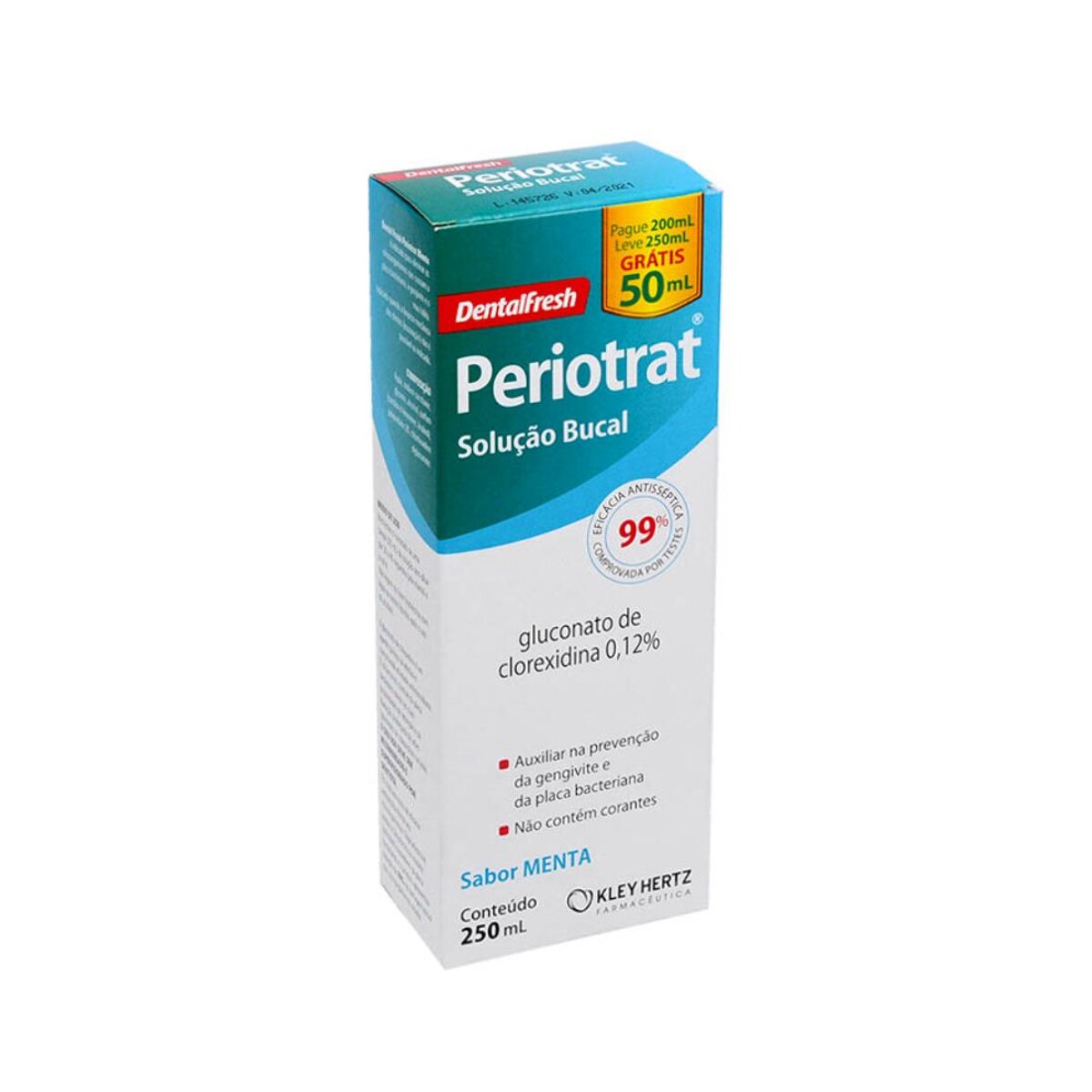 Enxaguante Bucal Periotrat Dental Fresh Sabor Menta 250ml