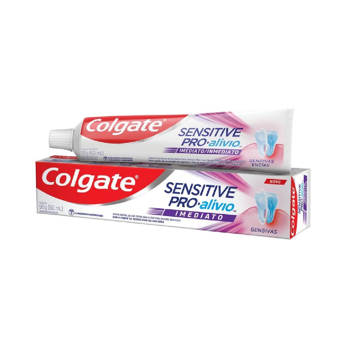 Creme Dental Colgate Sensitive Pro-Alivio Imediato Gengivas 90g