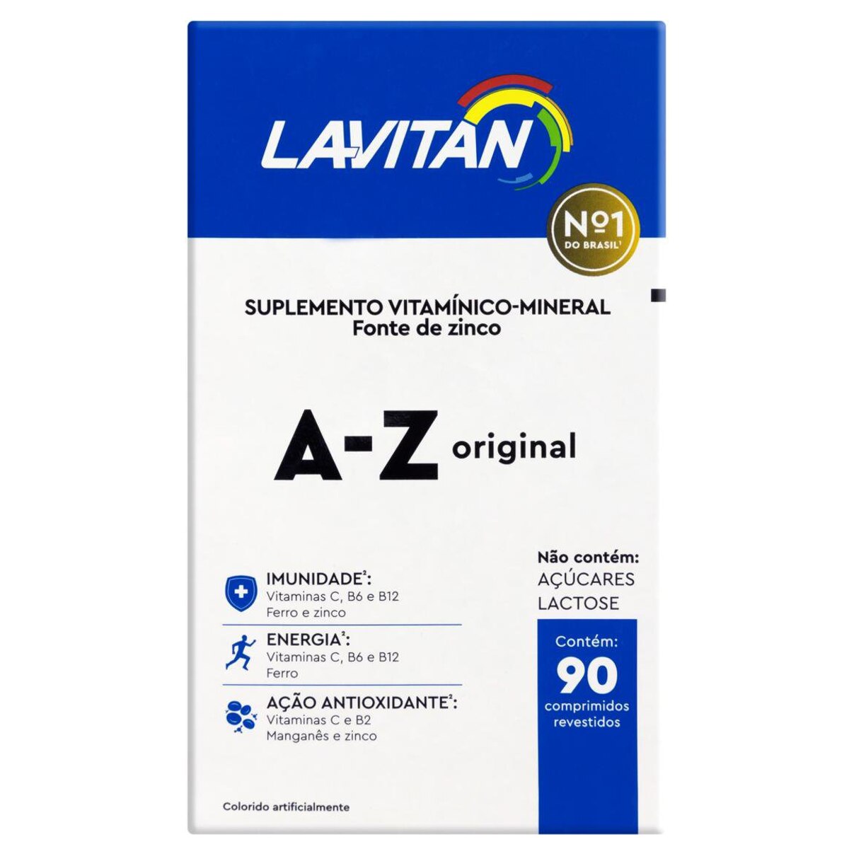 Lavitan A-Z Original 90 Comprimidos Revestidos