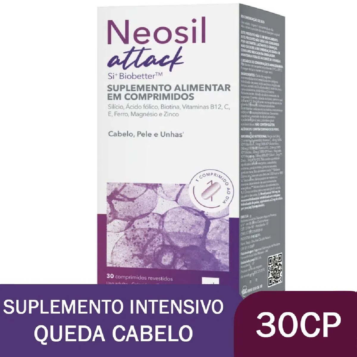 Neosil Attack 30 Comprimidos