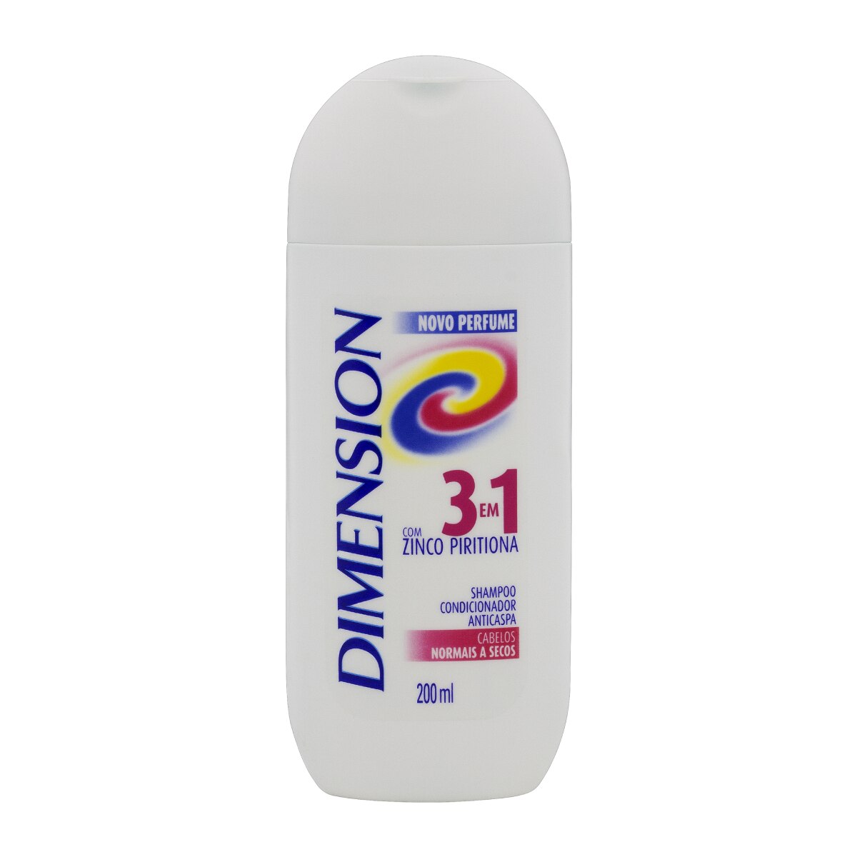 Shampoo Dimension Anticaspa 3 em 1 Cabelos Secos 200ml