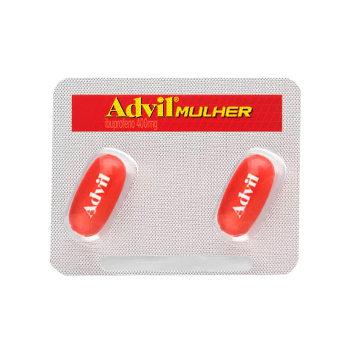 Advil Mulher 400mg 2 Capsulas
