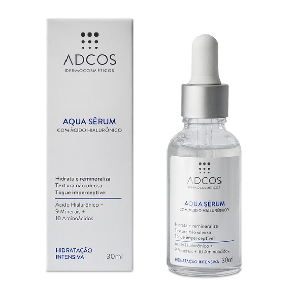 Serum Facial Adcos Aqua Hidratacao Intensiva 30ml