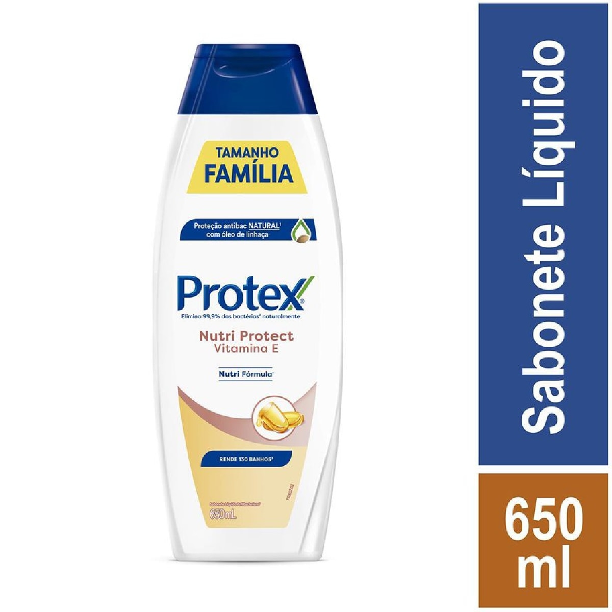 Sabonete Liquido Protex Nutri Protect Vitamina E 650ml