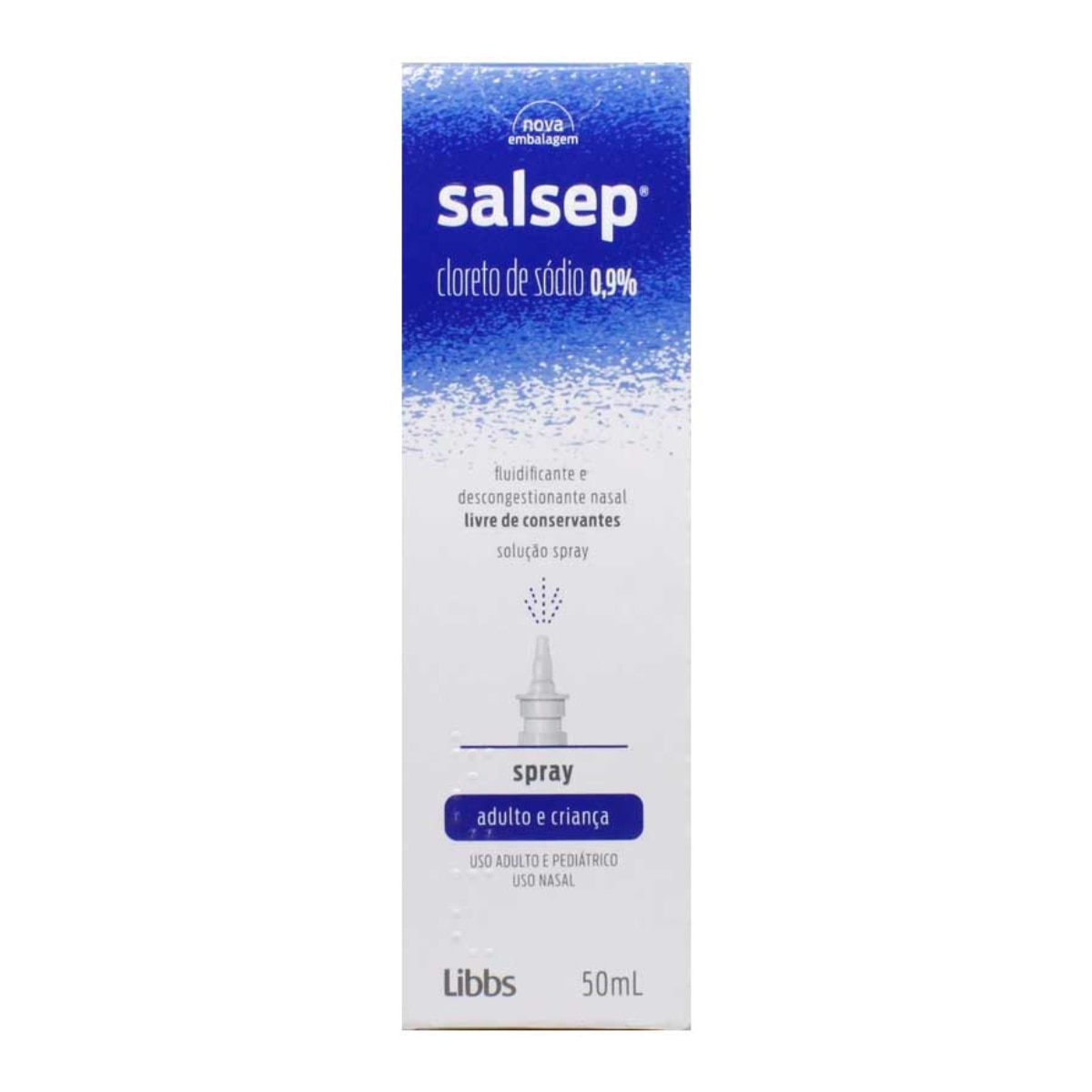 Salsep 0,9% Solucao Nasal Spray 50ml