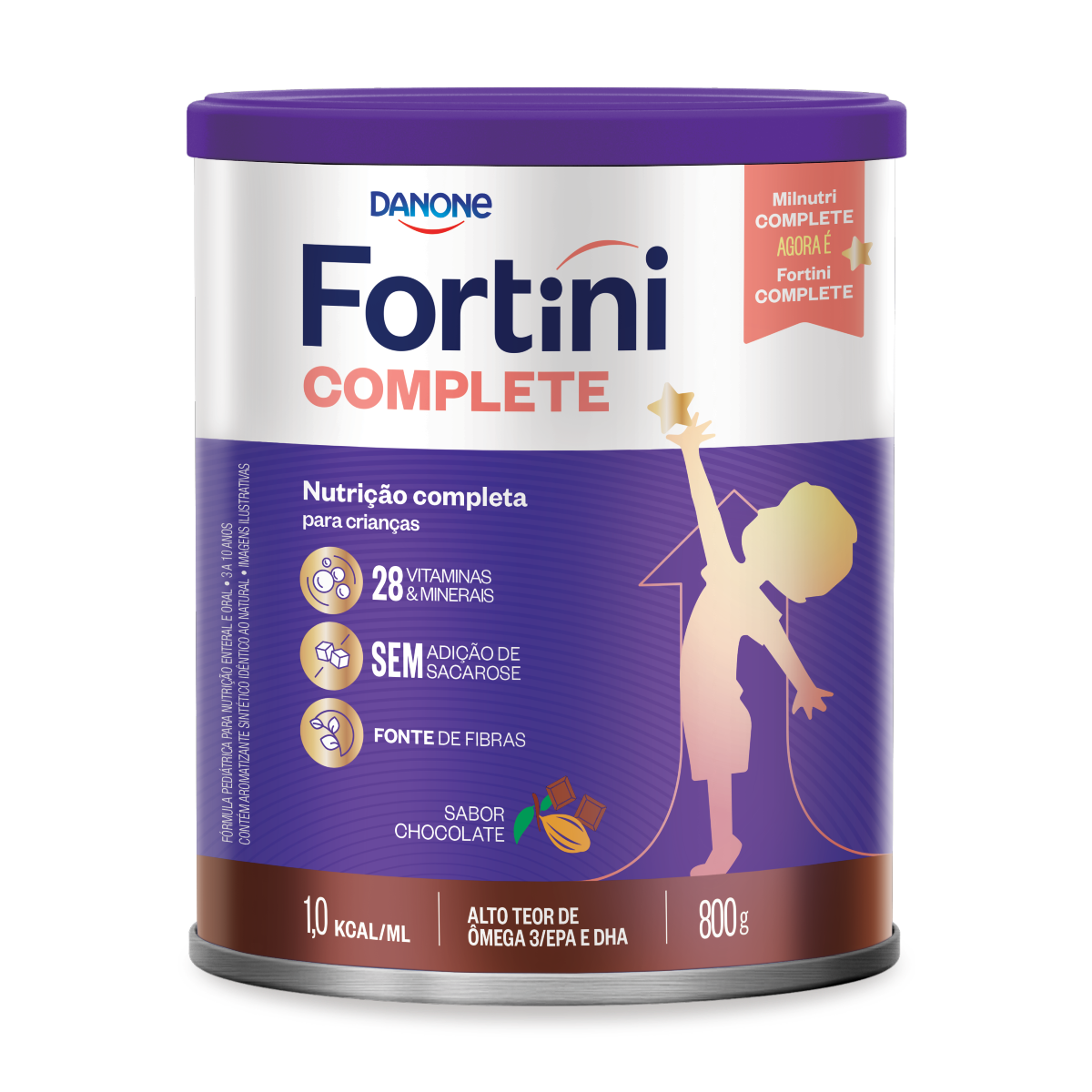 Fortini Complete Sabor Chocolate 800g