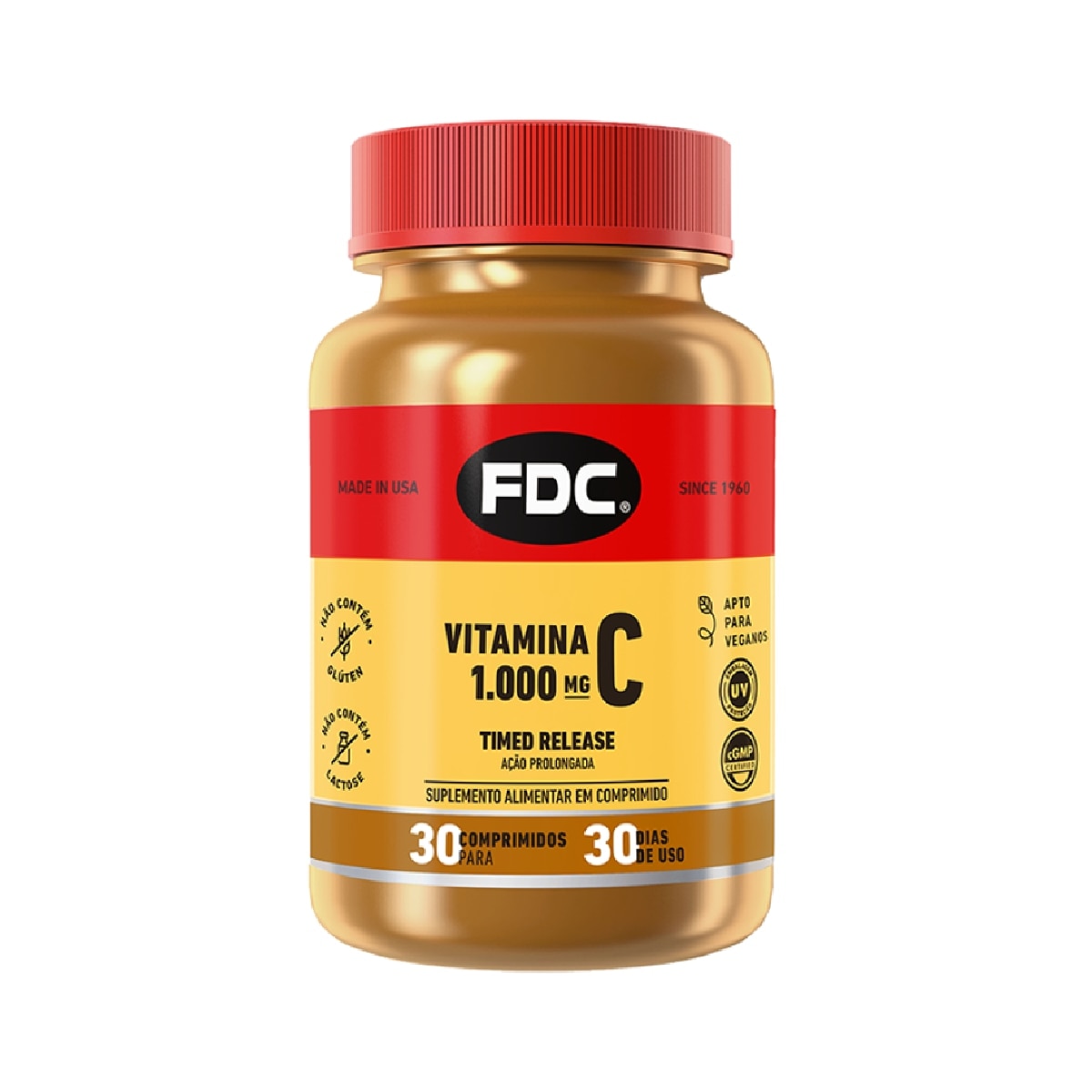 Vitamina C FDC 1.000mg 30 Comprimidos