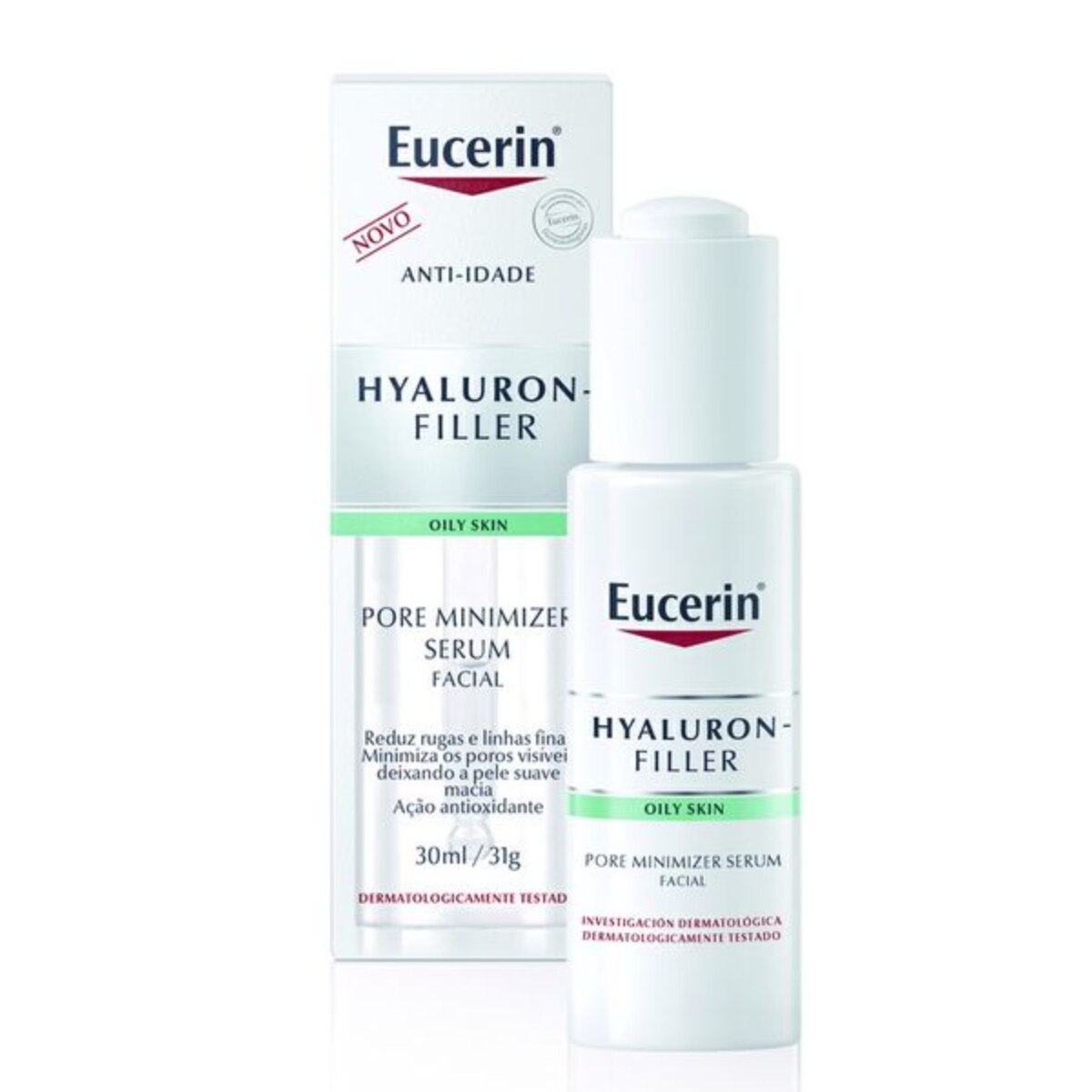 Serum Facial Anti-Idade Eucerin Hyaluron-Filler Pore Minimizer 30ml