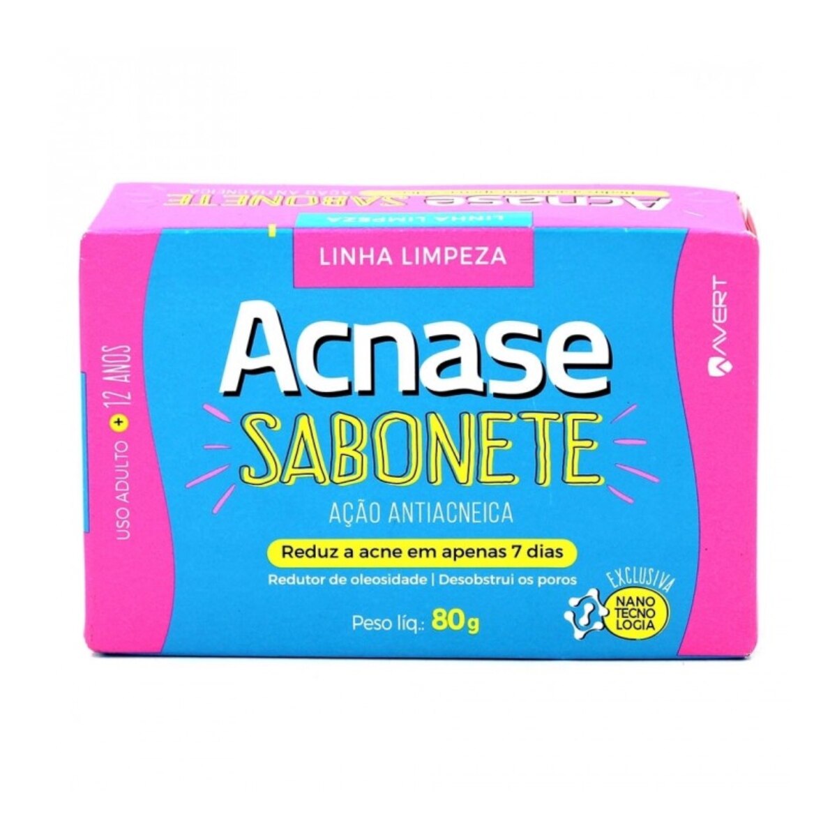 Sabonete Acnase Acao Antiacneica 80g