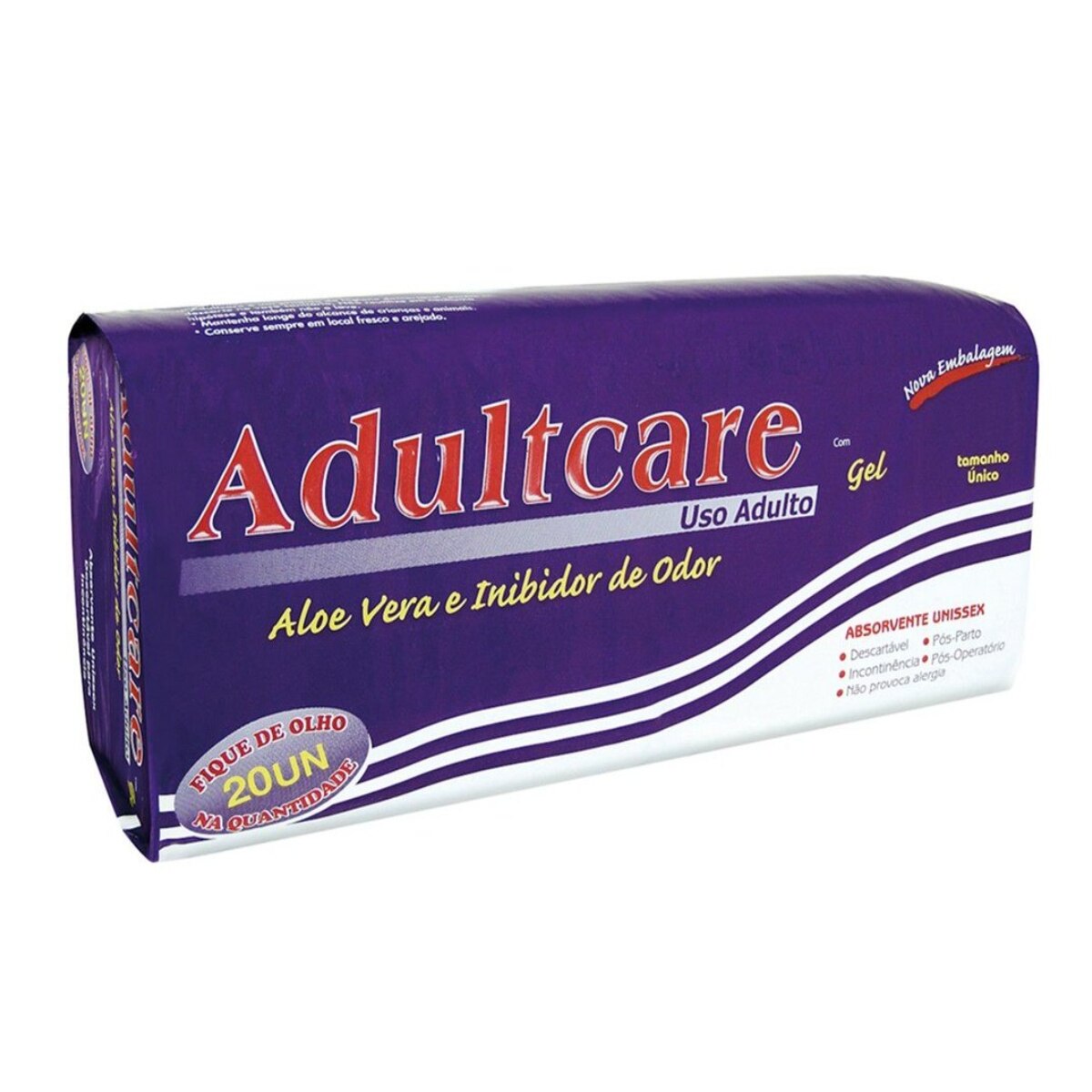 Absorvente Geriatrico Adultcare 20 unidades