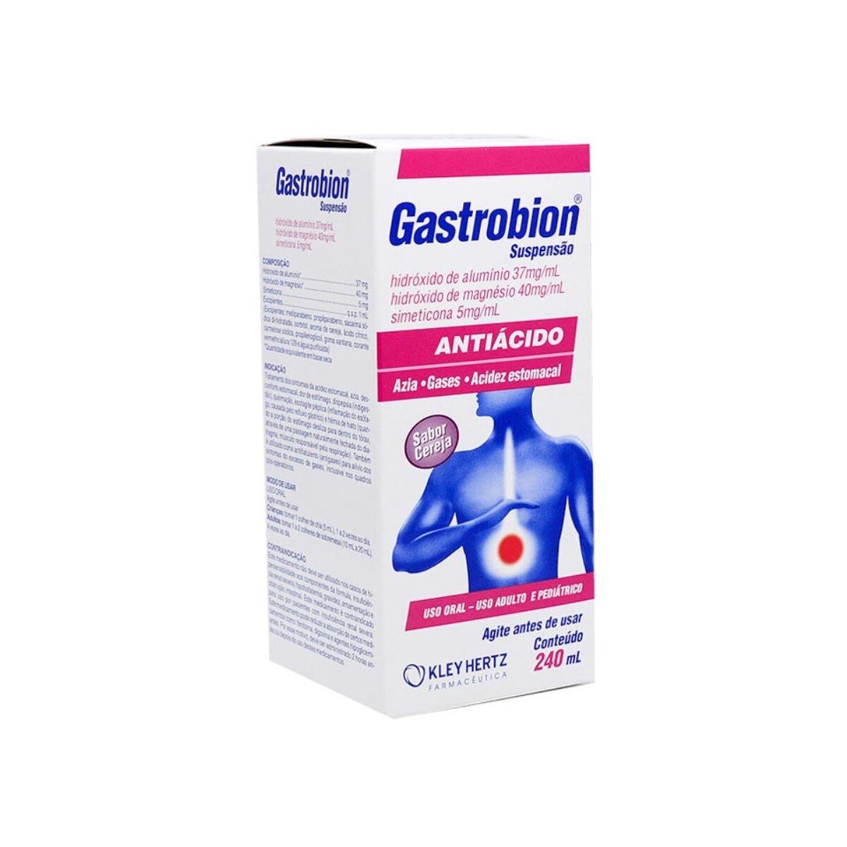 Gastrobion Suspensao Oral Sabor Cereja 240ml