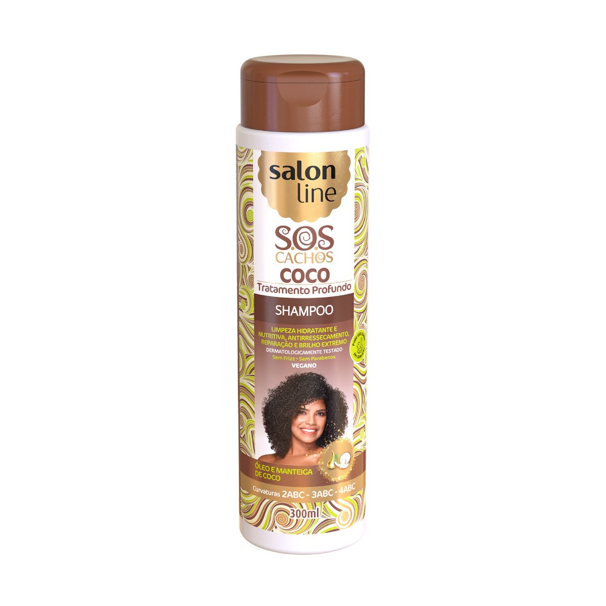 Shampoo SOS Cachos Salon line Coco 300ml