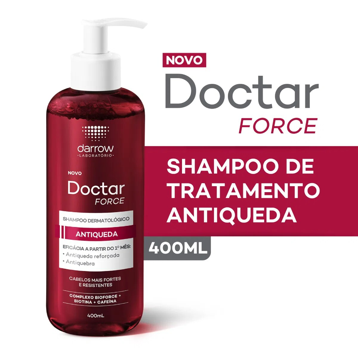 Shampoo Doctor Force Antiqueda 400ml