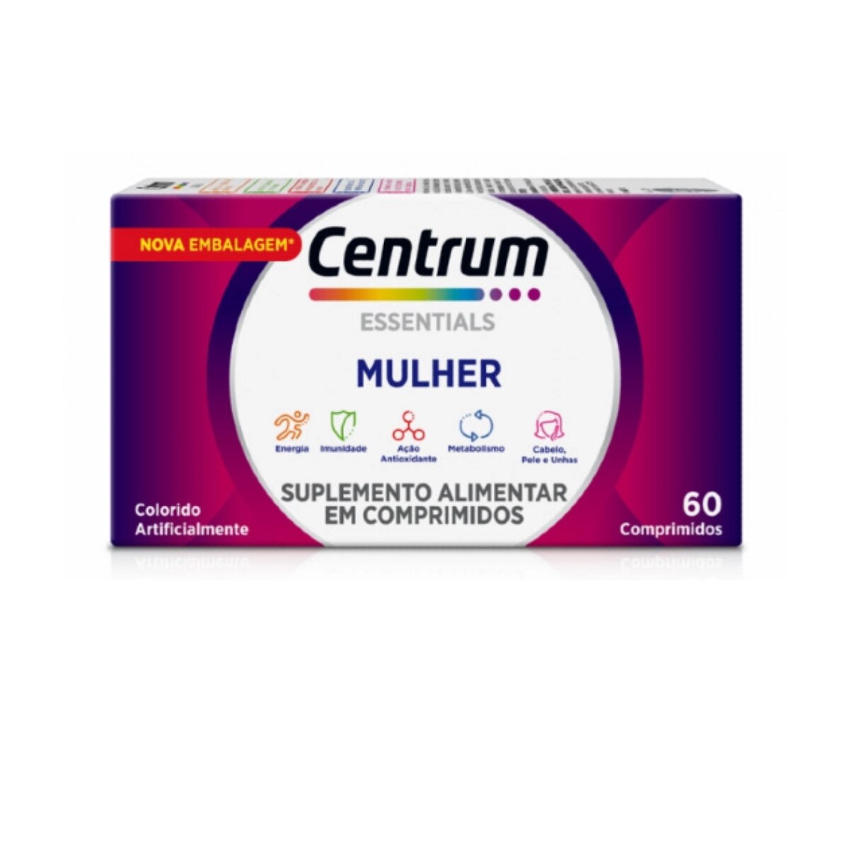 Centrum Essentials Mulher 60 Comprimidos Revestidos