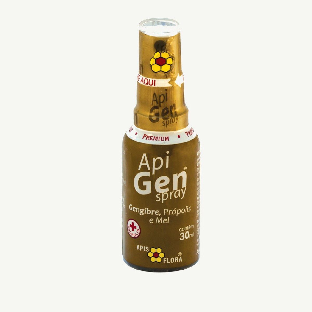 Apigen Apis Flora Spray Antisseptico Propolis, Gengibre e Mel 30ml