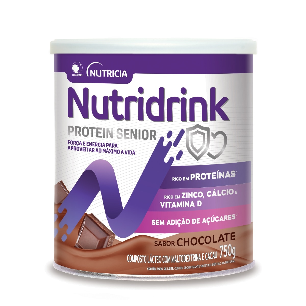 Nutridrink Protein Senior Sabor Chocolate 750g