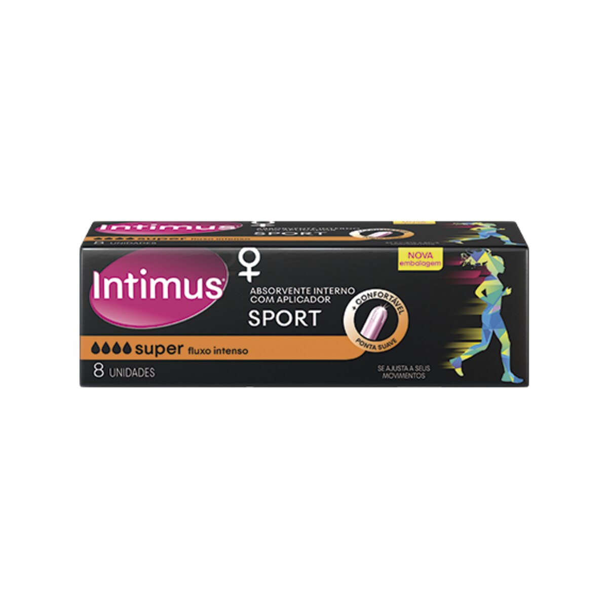 Absorvente Interno Intimus Sport Super 8 Unidades