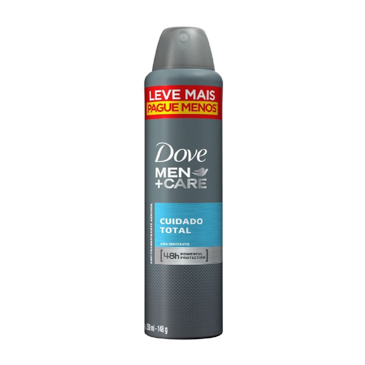 Desodorante Aerosol Dove Men +Care Cuidado Total 250ml Leve mais Pague menos