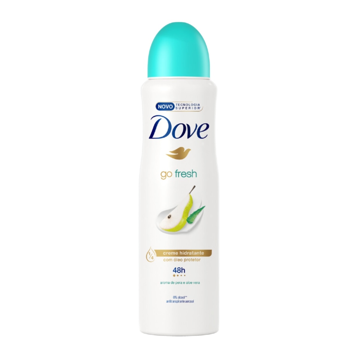 Desodorante Antitranspirante Aerosol Dove Go Fresh Pera & Aloe Vera 150ml
