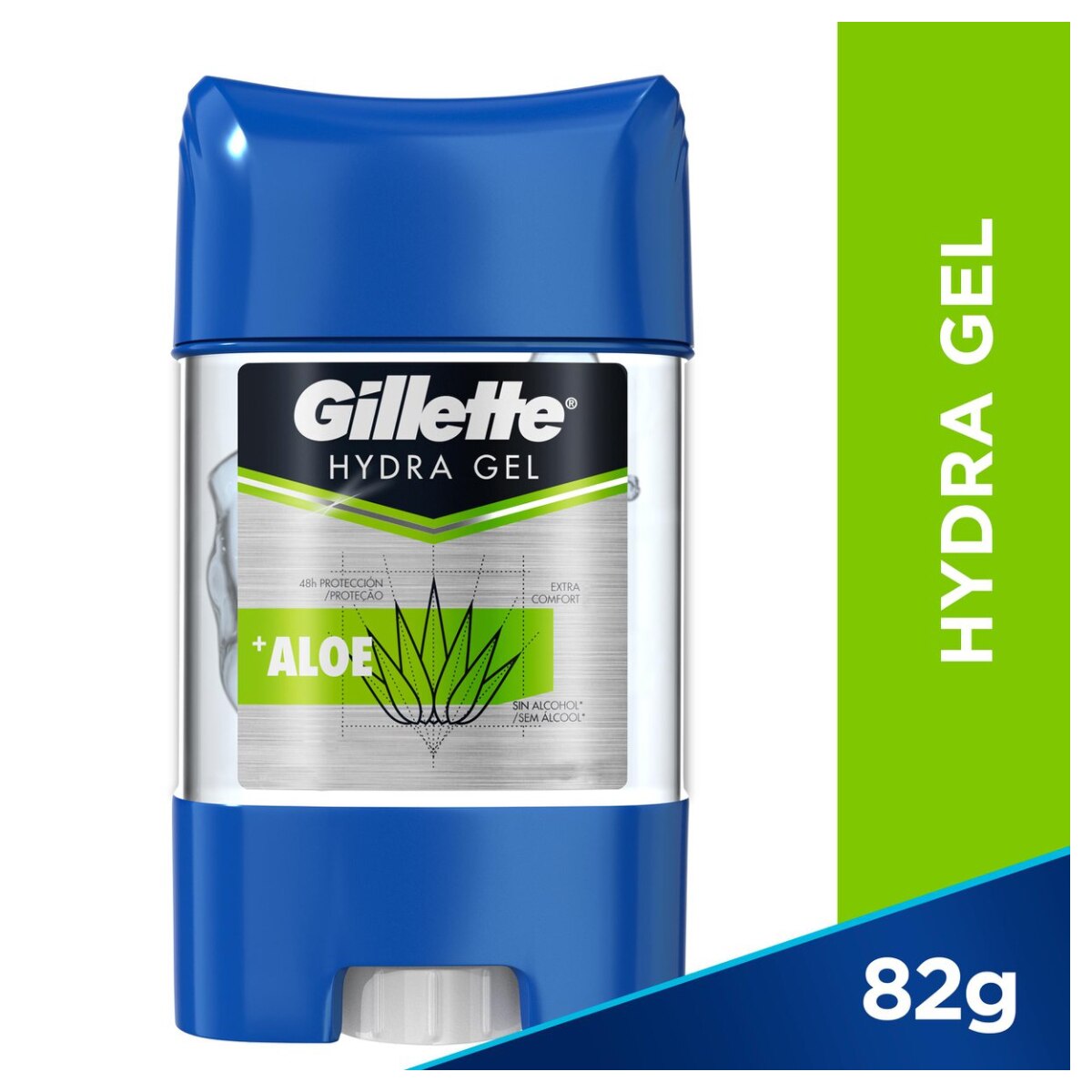 Desodorante Barra Gillette Hidra Gel + Aloe 82g
