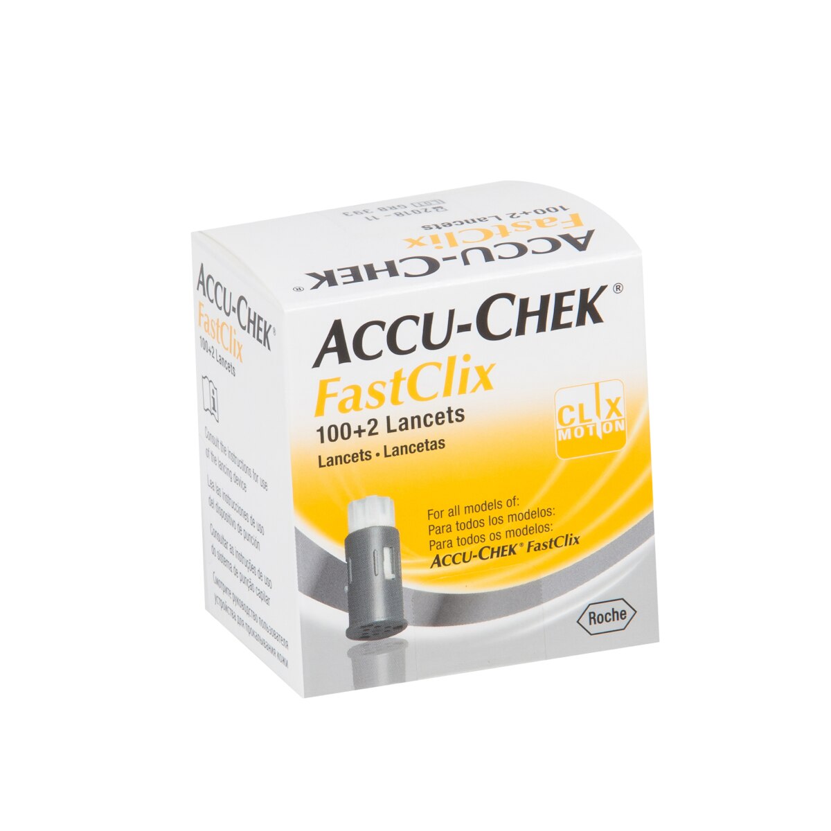 Lancetas Accu-Chek Fasticlix 102 Unidades