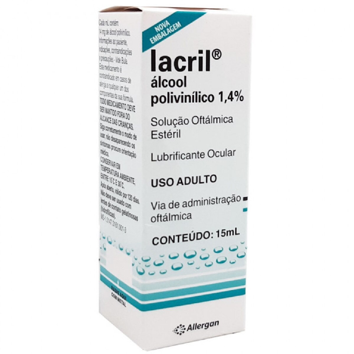 Lacril 1,4% Solucao Oftalmica 15ml